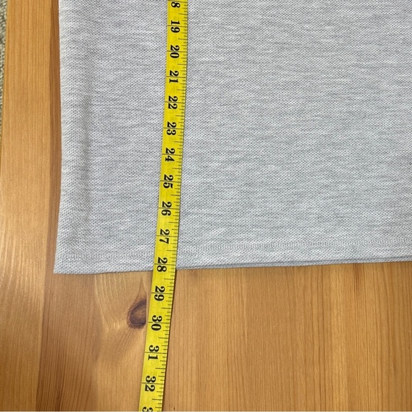 Tommy Bahama | Men’s Gray Embroidered Logo Long Sleeve Crew Neck Shirt - Picture 8 of 8